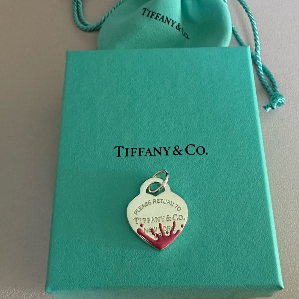 Tiffany & Co heart charm